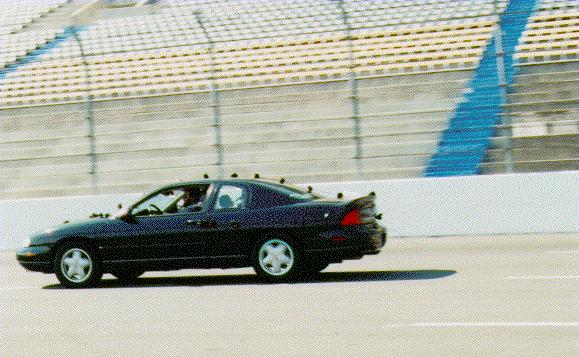 Hot laps in a hot car!